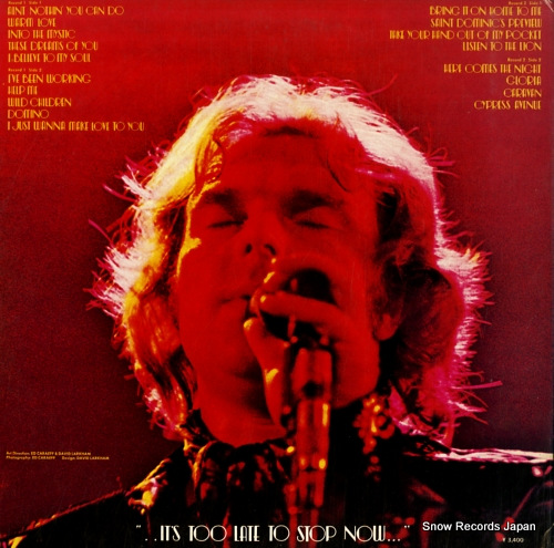 MORRISON, VAN it' too late to stop now P-5134-5W