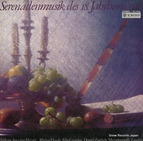 DEUTSCH-ENGLISCHE MOZARTENSEMBLE, LONDON serenadenmusik des 18 jahrhunderts PA-1034