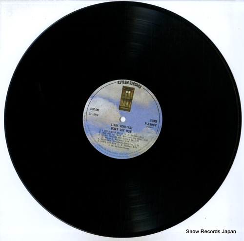 RONSTADT, LINDA don't cry now P-8399Y