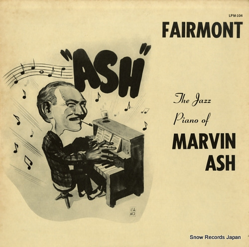 ASH, MARVIN the jazz piano of marvin ash LPM-104