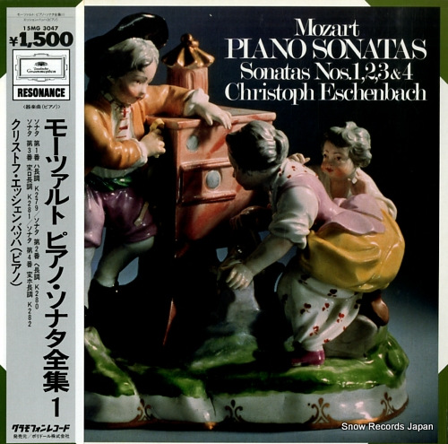 ESCHENBACH, CHRISTOPH mozart; piano sonatas no.1, 2, 3 & 4 15MG3047