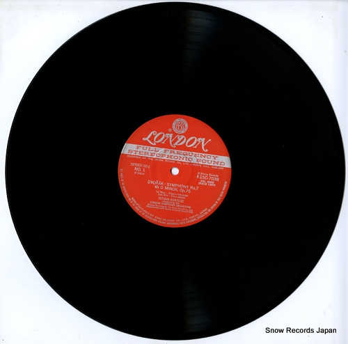 KERTESZ, ISTVAN dvorak; symphony no.7 in d minor K15C7038