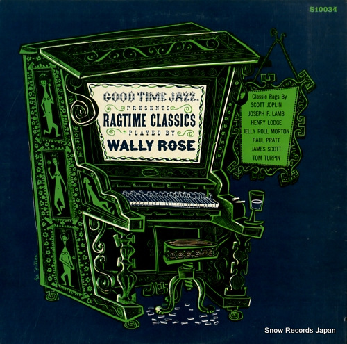 ROSE, WALLY ragtime classics S10034