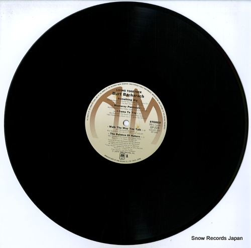 BACHARACH, BURT living together GP-223