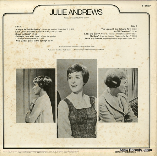 ANDREWS, JULIE julie andrews PG-8
