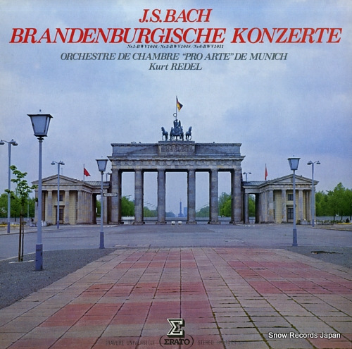 REDEL, KURT bach; brandenburgische konzerte nr.1, 3, 6 REL-1004