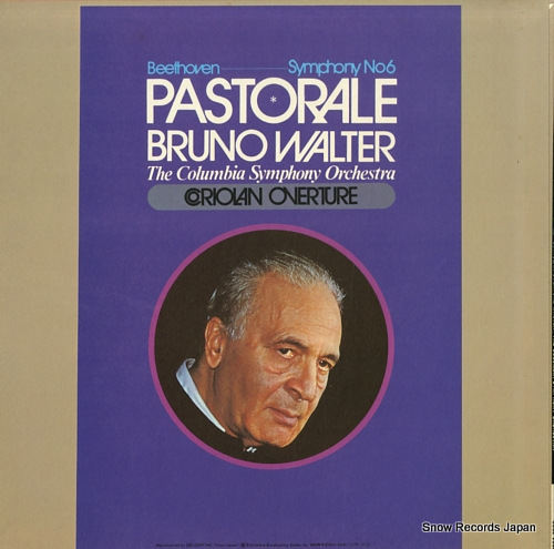WALTER, BRUNO beethoven; symphony no.6 