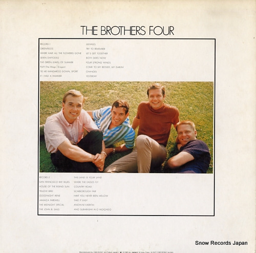 BROTHERS FOUR, THE golden grand prix 30 40AP471