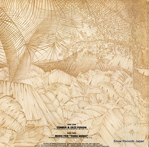 MINGUS, CHARLES cumbia & jazz fusion P-10531A