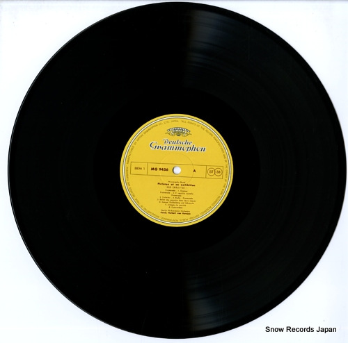 KARAJAN, HERBERT VON mussorgsky-ravel; pictures at an exhibition MG9456/7