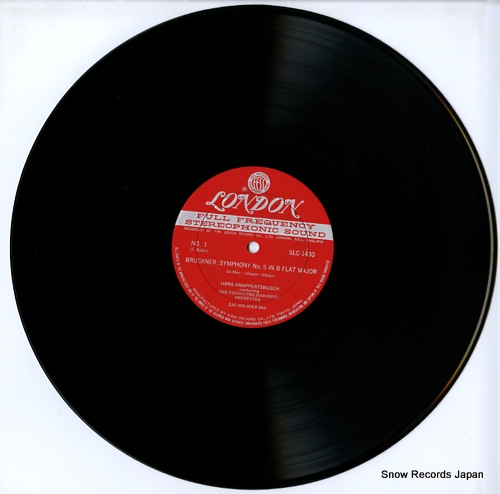 KNAPPERTSBUSCH, HANS bruckner; symphony no.5 in b flat SLC1430-1S