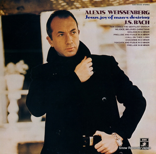 WEISSENBERG, ALEXIS bach; jesus, joy of man's desiring EAA-85030