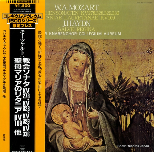 COLLEGIUM AUREUM mozart; kirchensonaten kv.278,328,329,336 ULS-3313-H