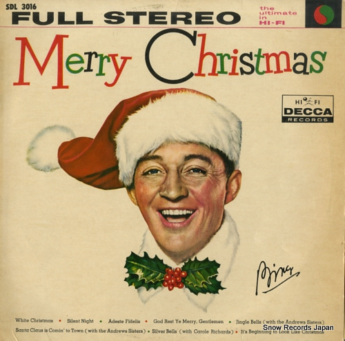 CROSBY, BING merry christmas SDL3016