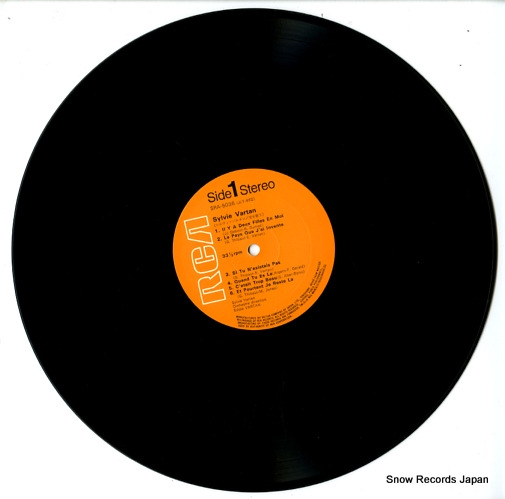 VARTAN, SYLVIE sylvie vartan SRA-5036