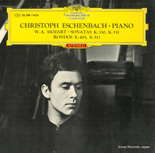 ESCHENBACH, CHRISTOPH mozart; sonatas k.330, k.331 SLGM-1424 - front cover