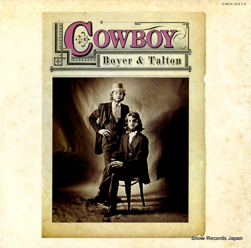 COWBOY boyer & talton SWX-6212