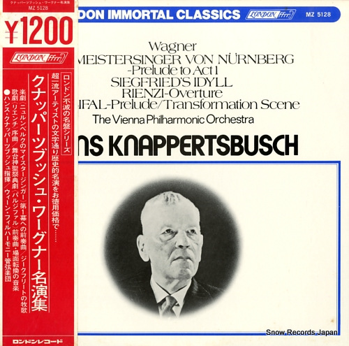 KNAPPERTSBUSCH, HANS knappertsbusch conducts wagner MZ5128
