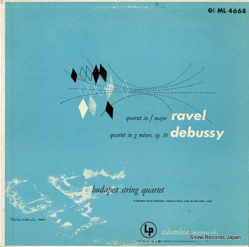 BUDAPEST STRING QUARTET ravel; quartet in f major ML4668