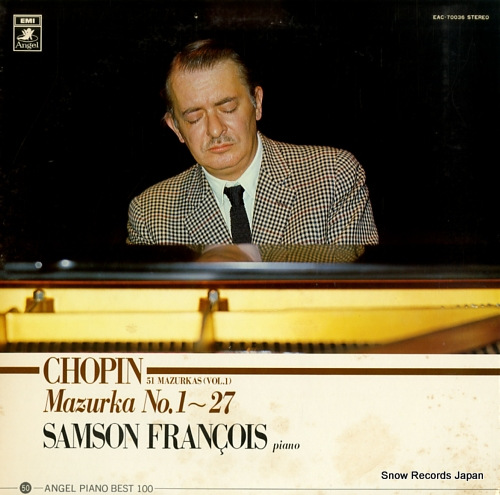 FRANCOIS, SAMSON chopin; 51 mazurkas vol.1 EAC-70036