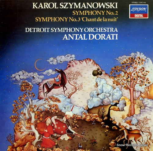 DORATI, ANTAL szymanowski; symphony no.3 