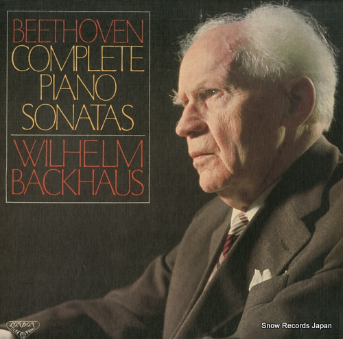 BACKHAUS, WILHELM beethoven; complete piano sonatas K20C-251-260