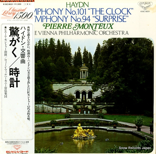 MONTEUX, PIERRE haydn; symphony no.94 in g major 