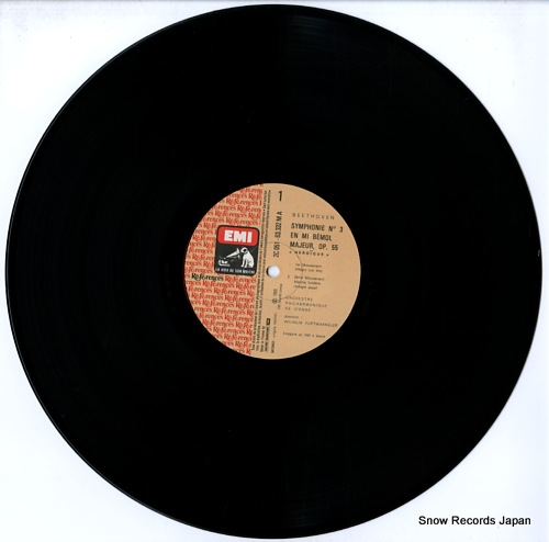 FURTWANGLER, WILHELM beethoven; symphony no.3 en mi bemol majeur,op.55 