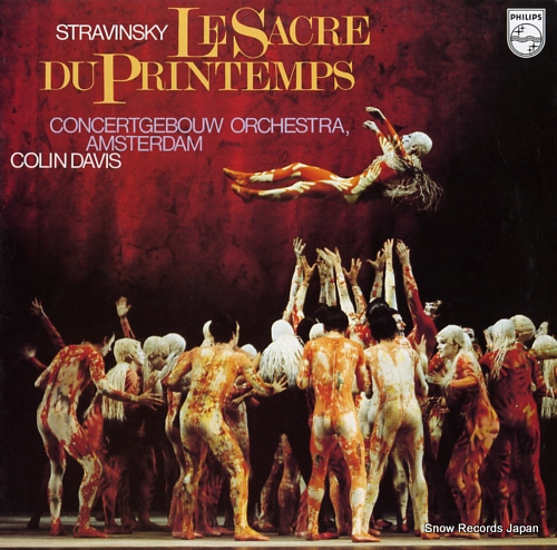 DAVIS, COLIN stravinsky; le sacre du printemps (the rite of spring) 20PC-2026 - front cover