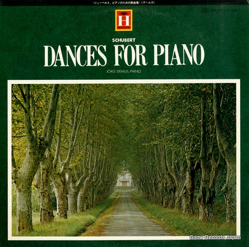 DEMUS, JORG schubert; dances for piano MH5076