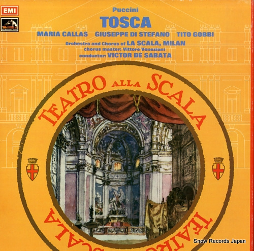 SABATA, VICTOR DE puccini;tosca SLS825/ASD2797/ASD2798