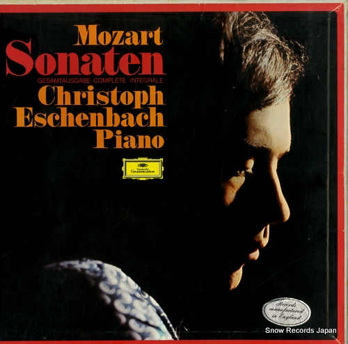 ESCHENBACH, CHRISTOPH mozart; sonaten gesamtausgabe complete integrale 2720031