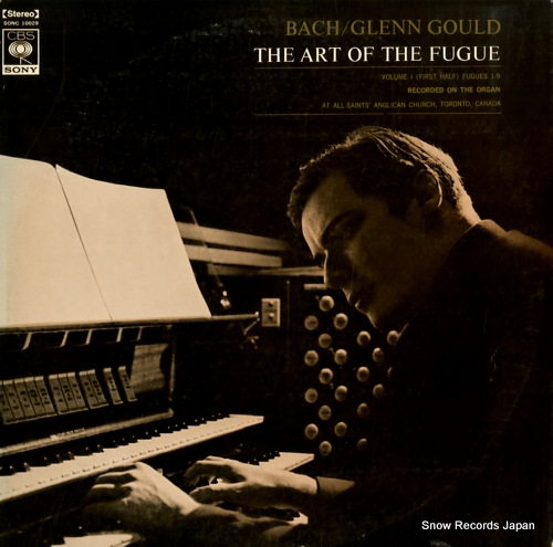 GOULD, GLENN bach; the art of the fugue SONC10029