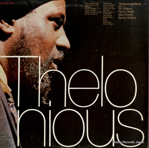 セロニアス・モンク thelonious monk PR24006