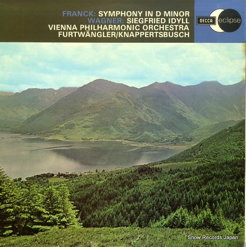 FURTWANGLER, WILHELM / HANS KNAPPERTSBUSCH franck; symphony in d minor ECS563