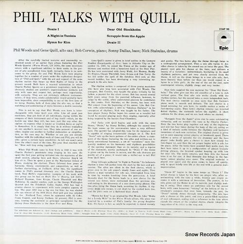 WOODS, PHIL phil talks with quill 23AP96