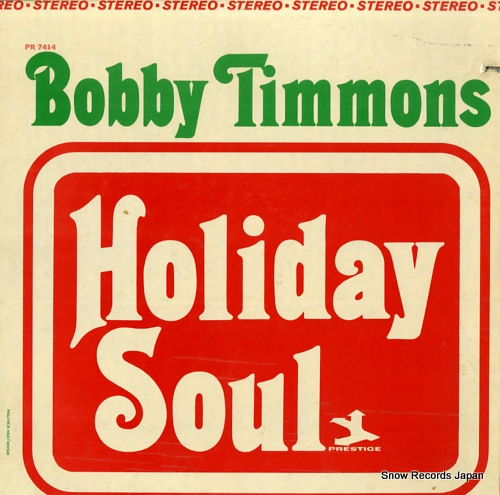 TIMMONS, BOBBY holiday soul PR7414/PRST7414