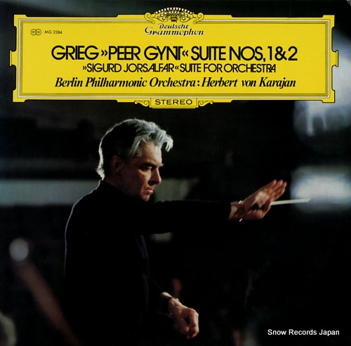 KARAJAN, HERBERT VON grieg; 