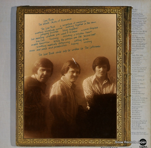 LETTERMEN, THE love book CP-80383