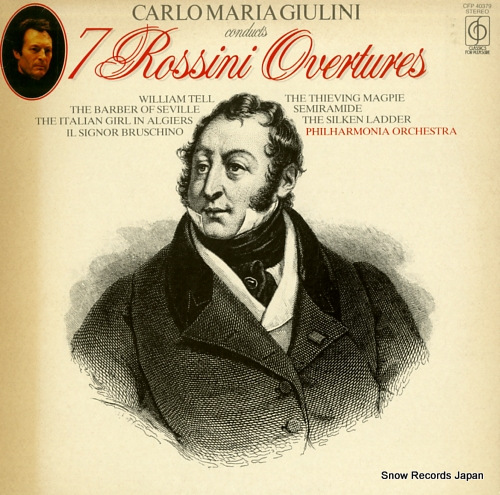 GIULINI, CARLO MARIA 7 rossini overtures CFP40379