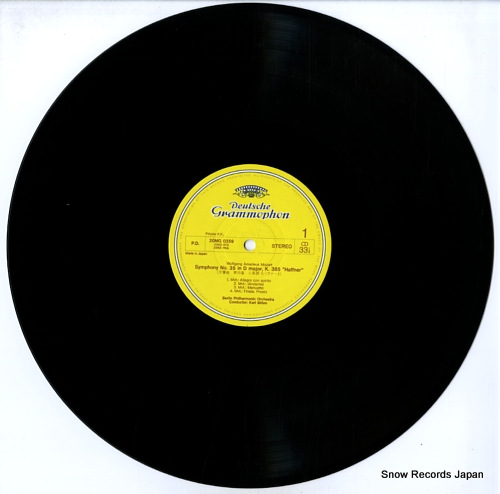 BOHM, KARL mozart; symphonies no.35