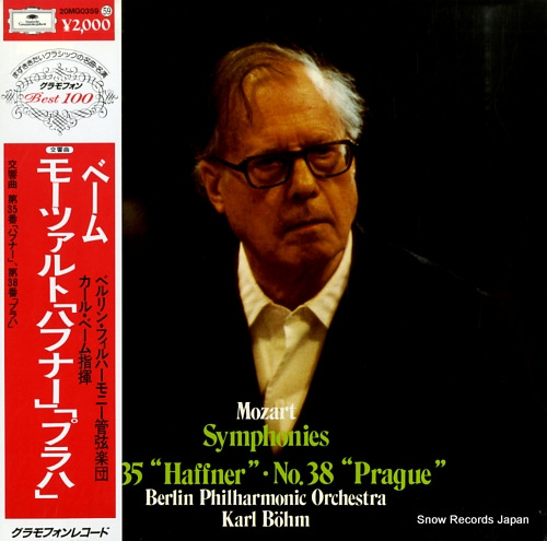 BOHM, KARL mozart; symphonies no.35
