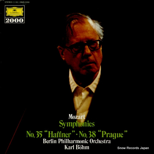 BOHM, KARL mozart; symphonies no.35