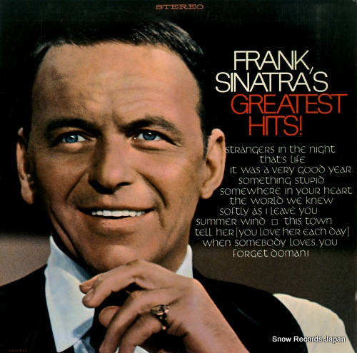 ե󥯡ʥȥ frank sinatra's greatest hits FSK2274