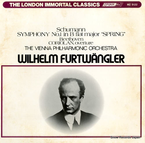 FURTWANGLER, WILHELM schumann; symphony no.1 in b flat major 