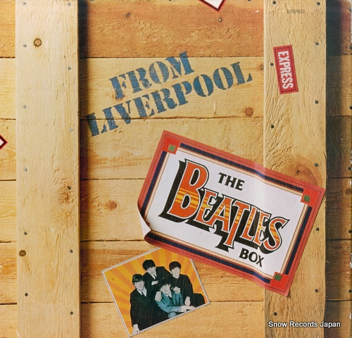 BEATLES, THE the beatles box EAS-77011-18 - front cover