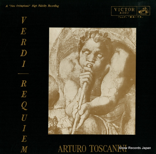 TOSCANINI, ARTURO verdi; reouiem A-2012