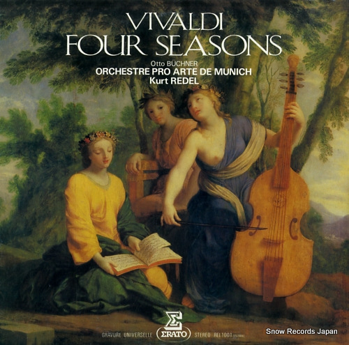 REDEL, KURT vivaldi; four seasons REL1001