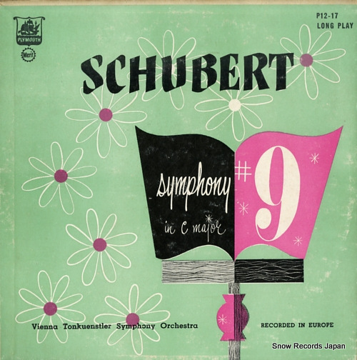 VIENNA TONKUNSTLER SYMPHONY ORCHESTRA schubert; symphony no.9 in c major P12-17