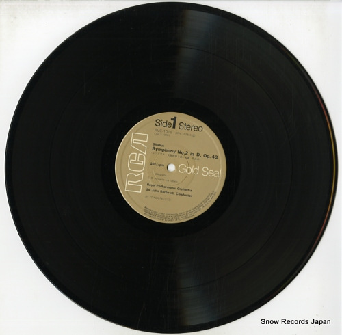BARBIROLLI, JOHN sibelius; symphony no.2 in d , op.43 RVC-1015